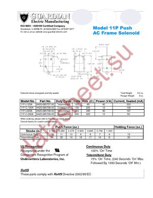 11P-C-120A datasheet  